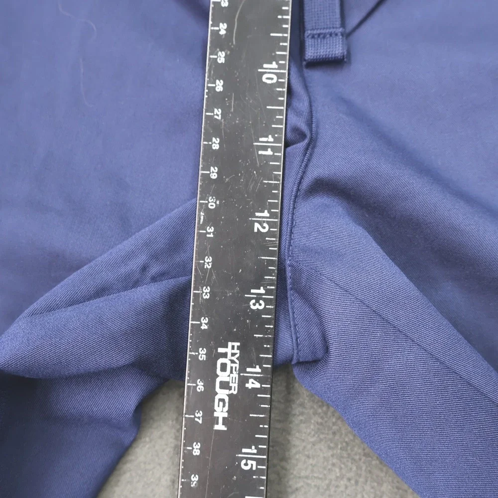 Hanes Scrub Pants Mens 2X Blue New Comfort Fit Straight Leg Cargo Drawstring